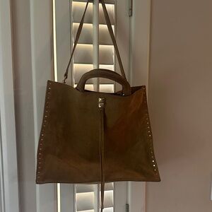 Rebecca Minkoff Brown Studded Tote